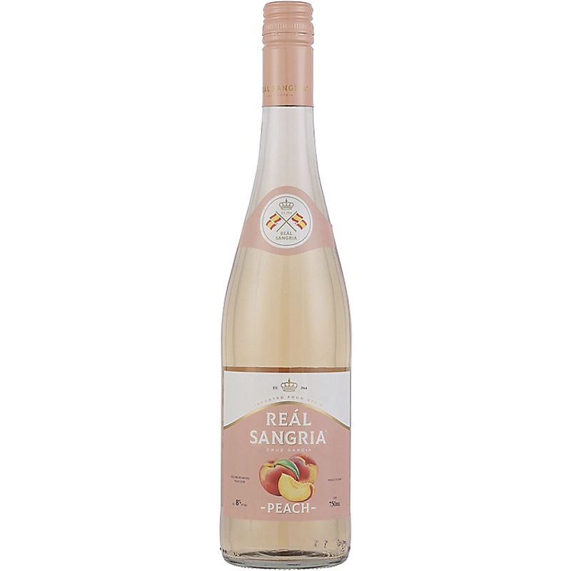 REAL SANGRIA PEACH 750ML 750ML