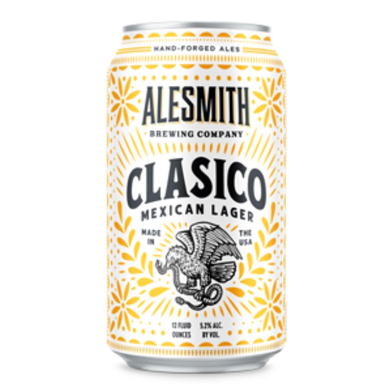 Alesmith Clasico Mexican Lager 24 – 12oz Cans, 6 Pack