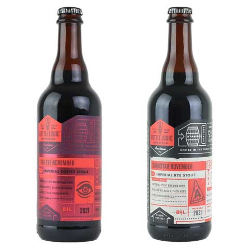 Bottle Logic Darkstar November / Red Eye November 2PK 2PK 500ML BTL