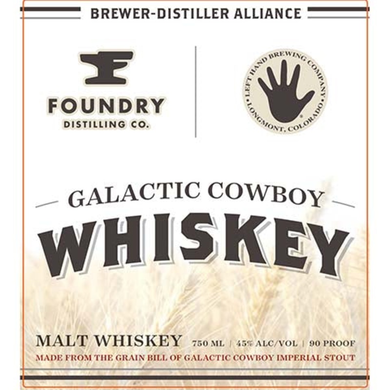 Foundry/Left Hand Galactic Cowboy Whiskey 750ML BTL