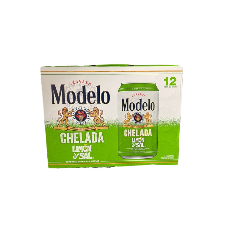 Modelo Chelada Limon Y Sal 12 Pack Cans
