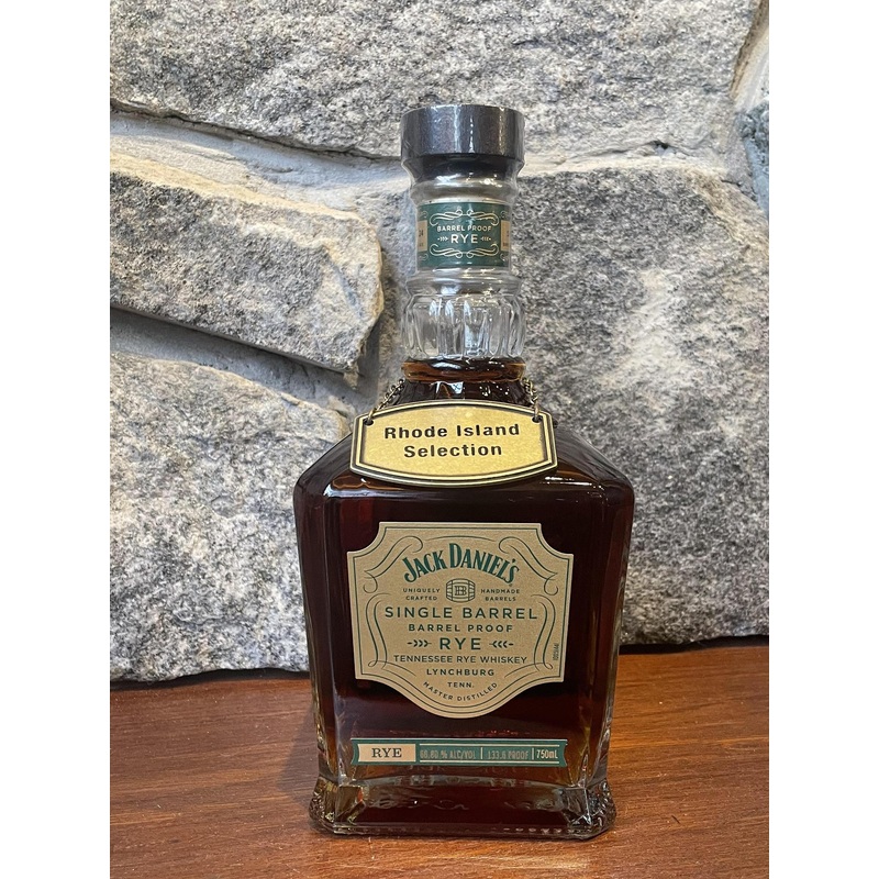 Whiskey Rye Jack Daniels Single Barrel Barrel Proof Rhode Island Selection