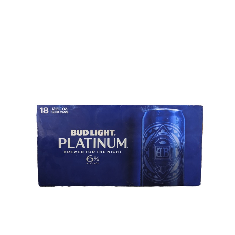 Bud Light Platinum 18 Pack Cans