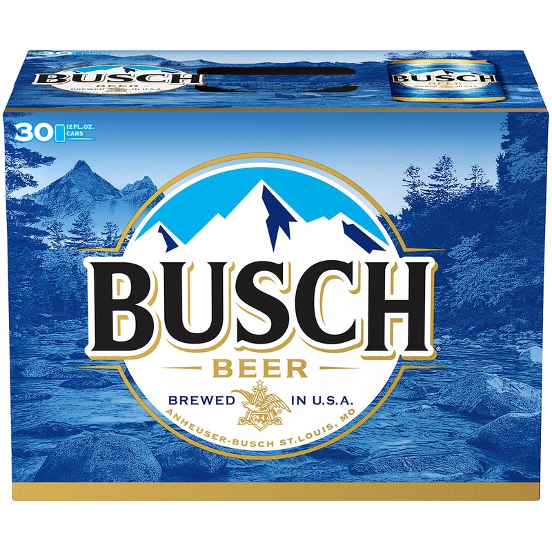 Busch Beer 30 Pack (12 oz Cans)