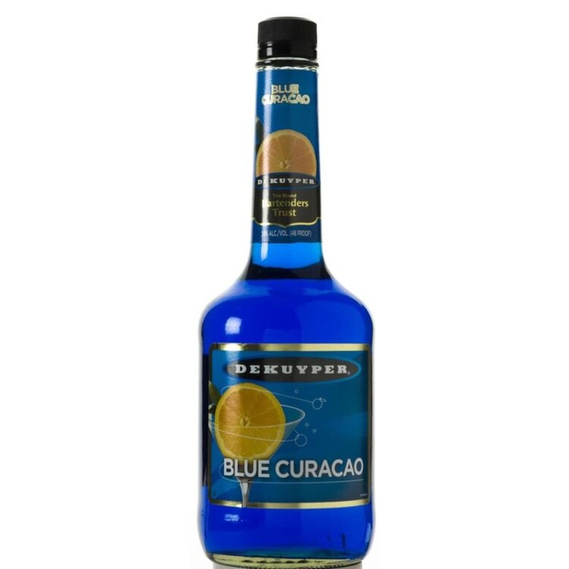 DEKUYPER CURACAO BLUE 48 750ML 750ML