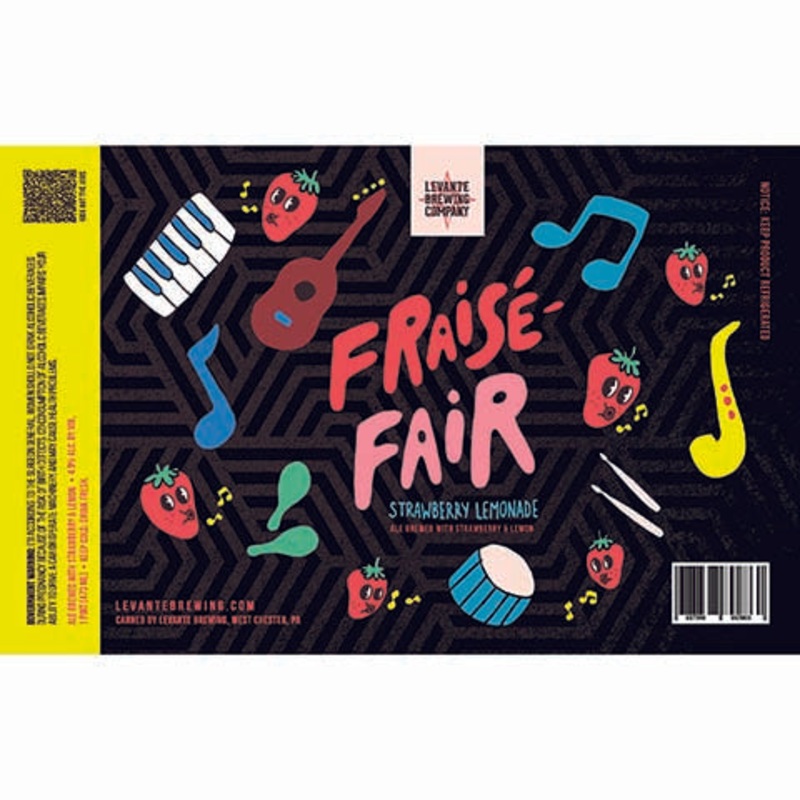 Fraise-Fair Strawberry Lemonade Ale 16OZ SINGLE CAN