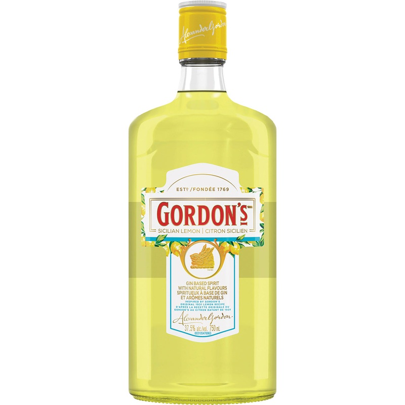 GORDON’S SICILIAN LEMON GIN 750 ML