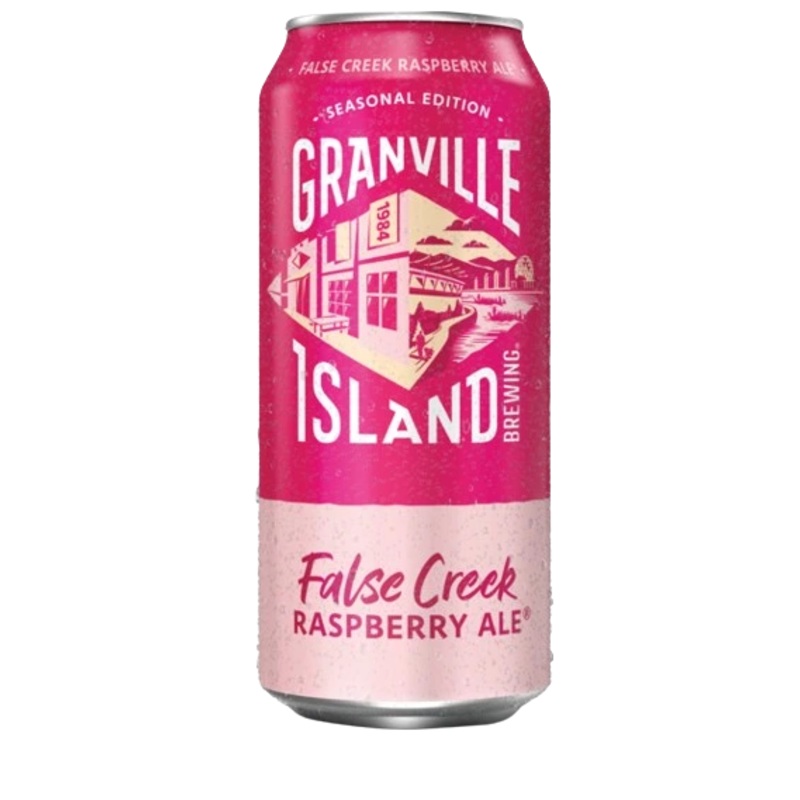 GRANVILLE ISLAND FALSE CREEK RASPBERRY ALE 473ML CAN @ Sage Hill [1051022] 473 ml