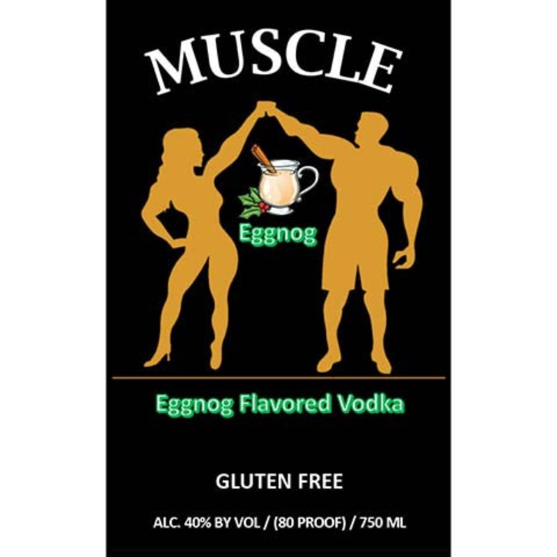 Muscle Eggnog Vodka 750ML BTL