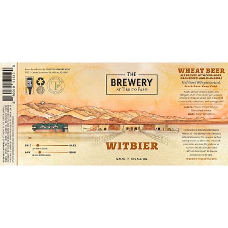 Tirrito Farm Witbier 16OZ SINGLE CAN