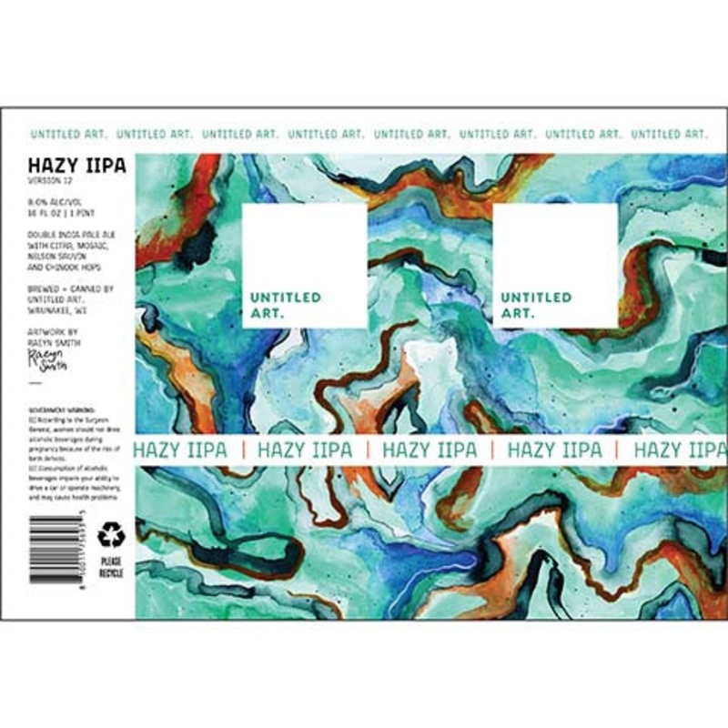 Untitled Art Hazy IIPA Version 12 16OZ SINGLE CAN