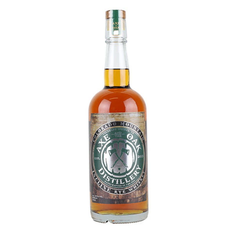 Axe And The Oak Colorado Mountain Incline Rye Whiskey 750ML BTL