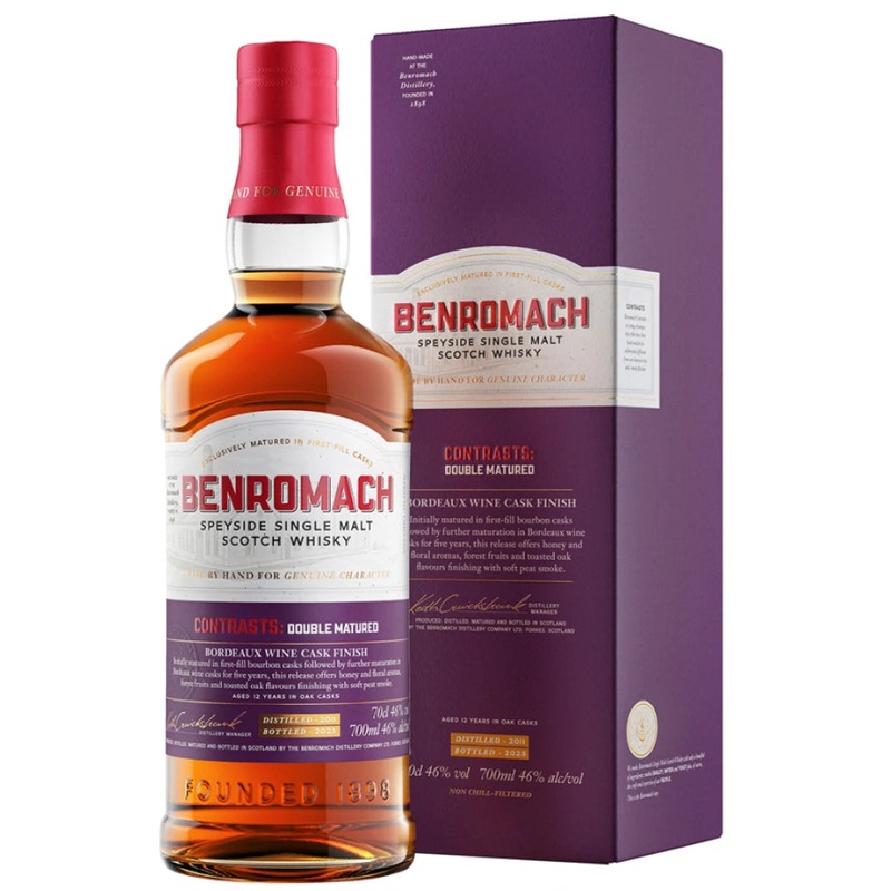 BENROMACH W&B SINGLE CASK BOURBON BARREL #492 2023 700ML @ Signal Hill [1057084] 700 ml