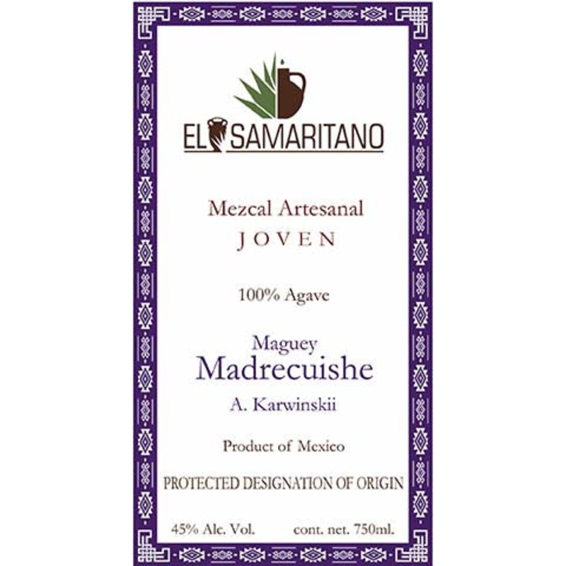 El Samaritano Madrecuishe Mezcal 750ML BTL