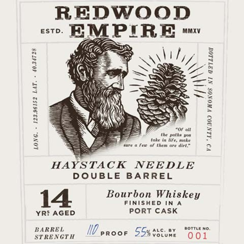 Redwood Empire Haystack Needle Bourbon Whiskey 750ML BTL