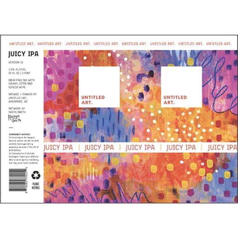 Untitled Art Juicy IPA Version 12 12OZ SINGLE CAN
