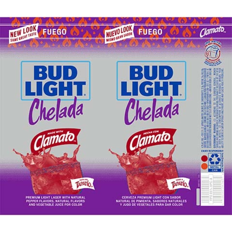 Bud Light Fuego Chelada 12OZ SINGLE CAN