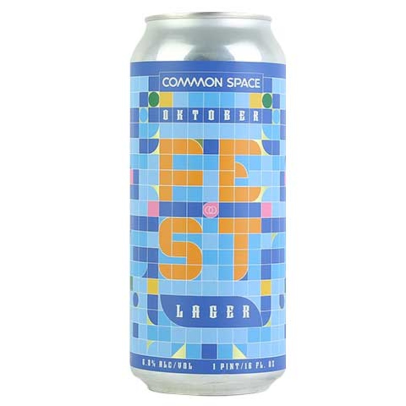 Common Space Oktober Fest Lager 16OZ SINGLE CAN