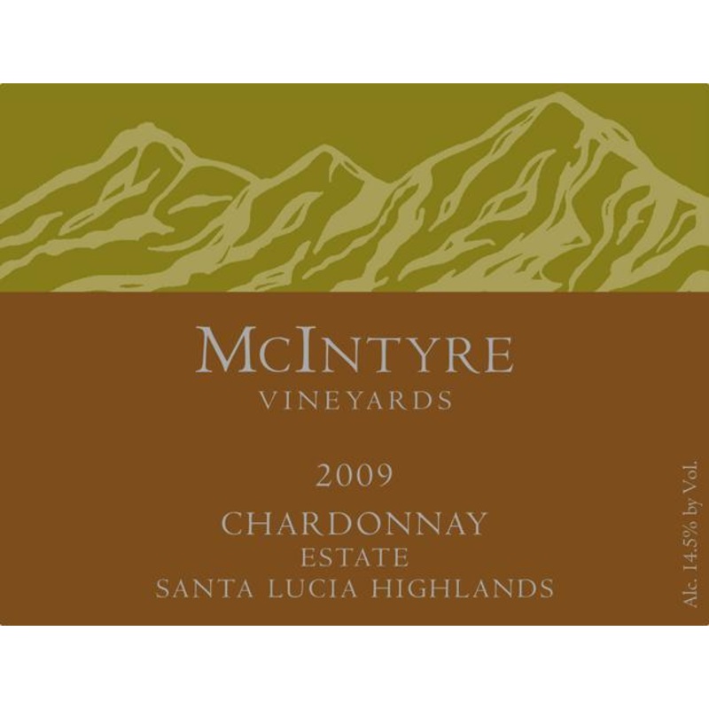 MCINTYRE CHARDONNAY ESTATE 2018 750 mL