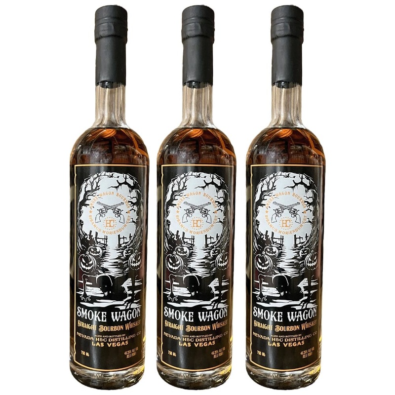 Smoke Wagon Straight Bourbon Glow In The Dark Halloween Edition 2024 3pk