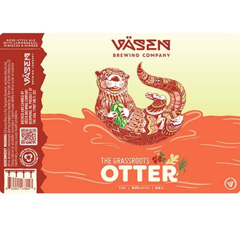 Vasen The Grassroots Otter Gose Ale 16OZ SINGLE CAN