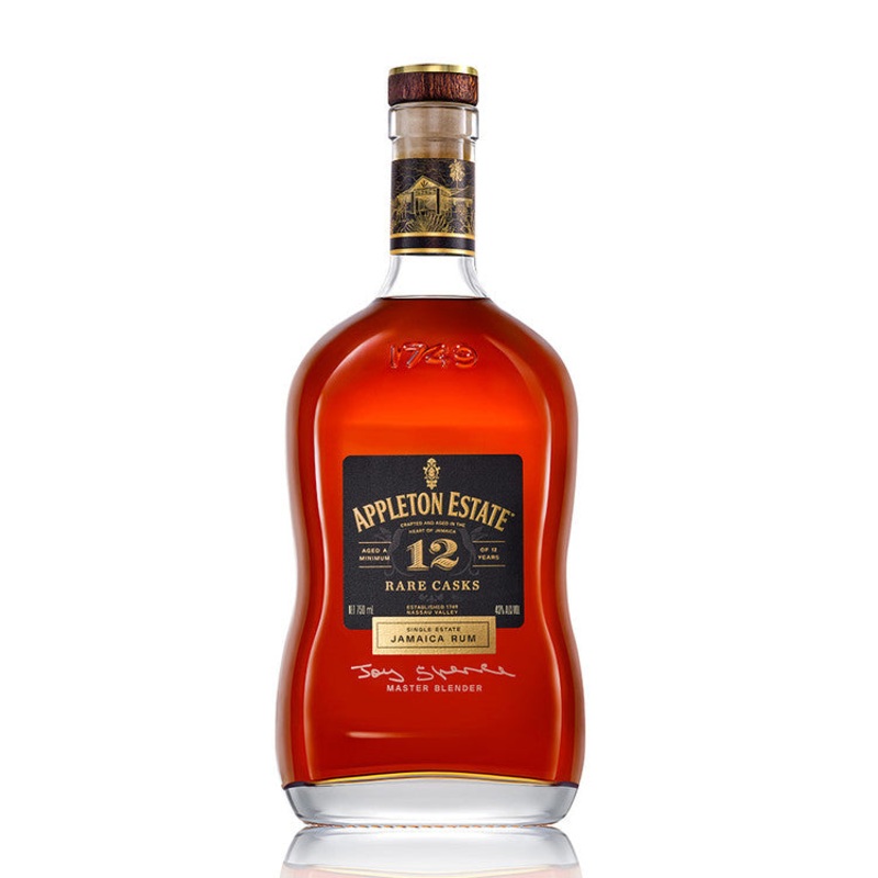 APPLETON ESTATE AGED RUM RARE CASKS 12 YR 86 750ML 750ML