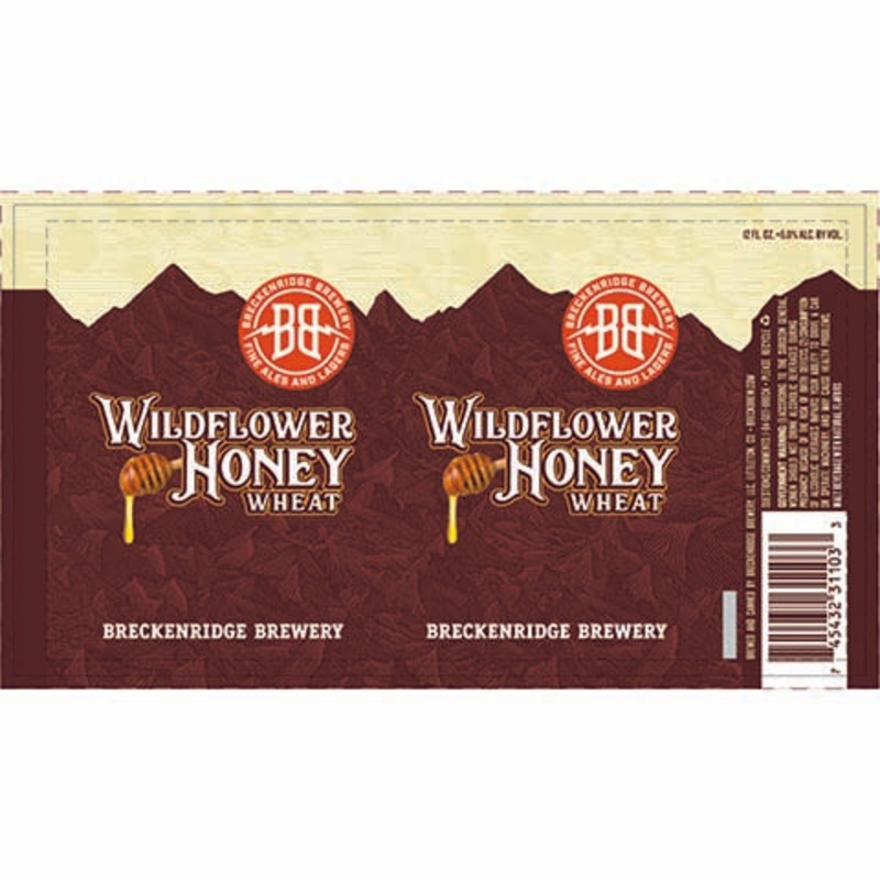 Breckenridge Wildflower Honey Wheat 12OZ SINGLE CAN