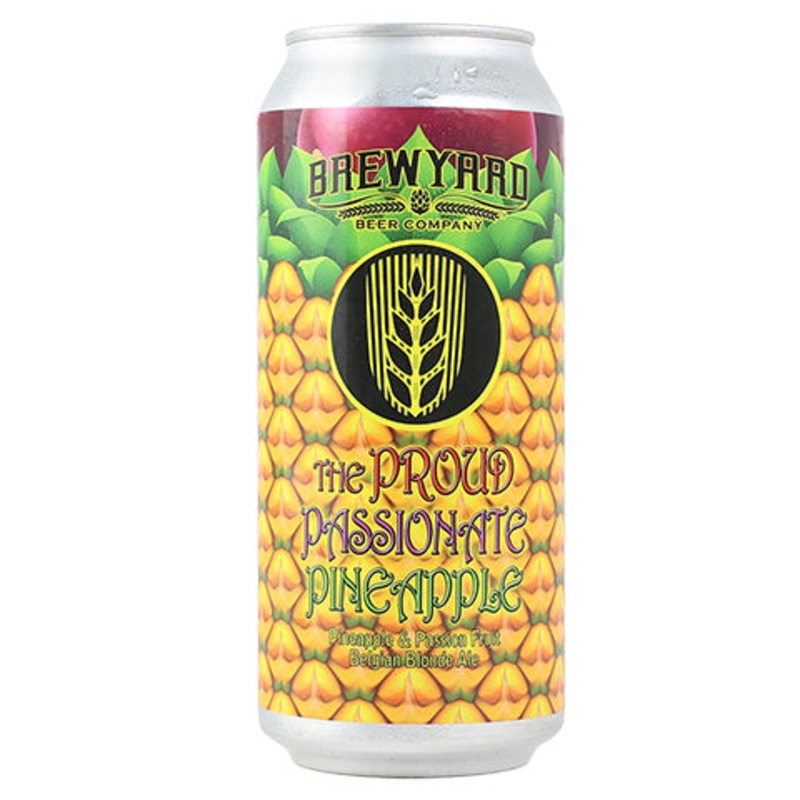 Brewyard The Proud Passionate Pineapple Blonde 16OZ SINGLE CAN