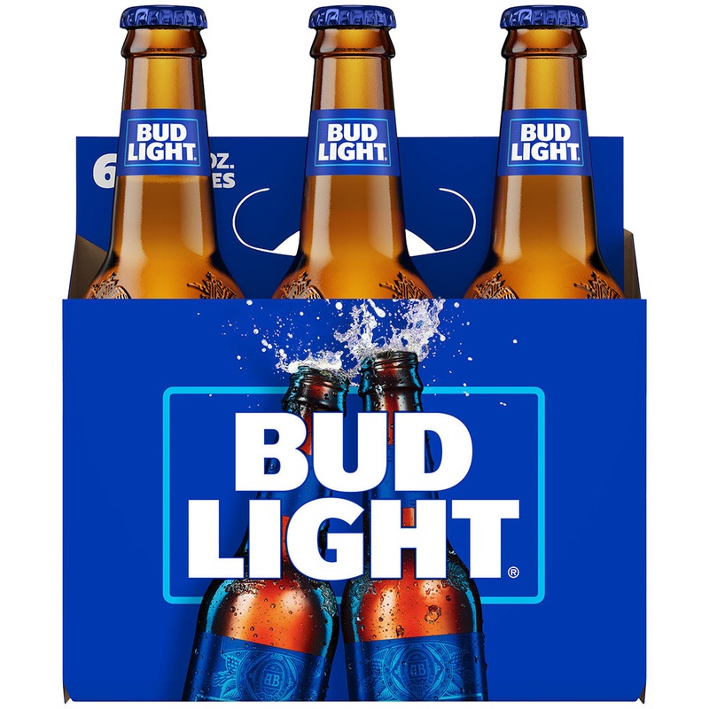 Bud Light 4x 6 Pack (12 oz Bottles) (24 Pack)
