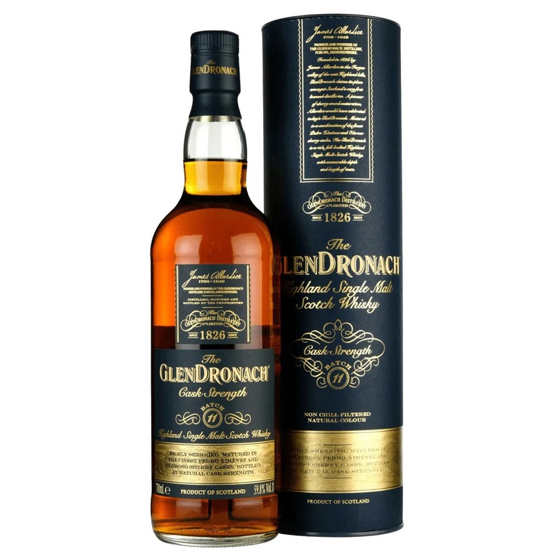 Glendronach Cask Strength Batch #11 Highland Single Malt Scotch Whisky 700ML BTL