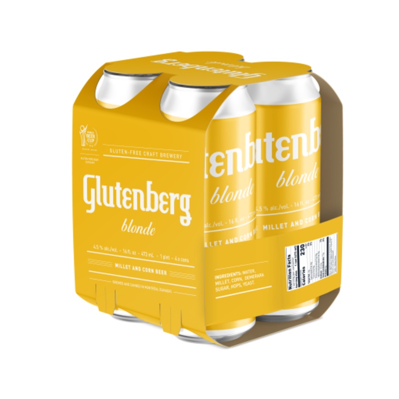 Glutenberg Gluten Free Blonde Can 6/4PK 16Z (24)