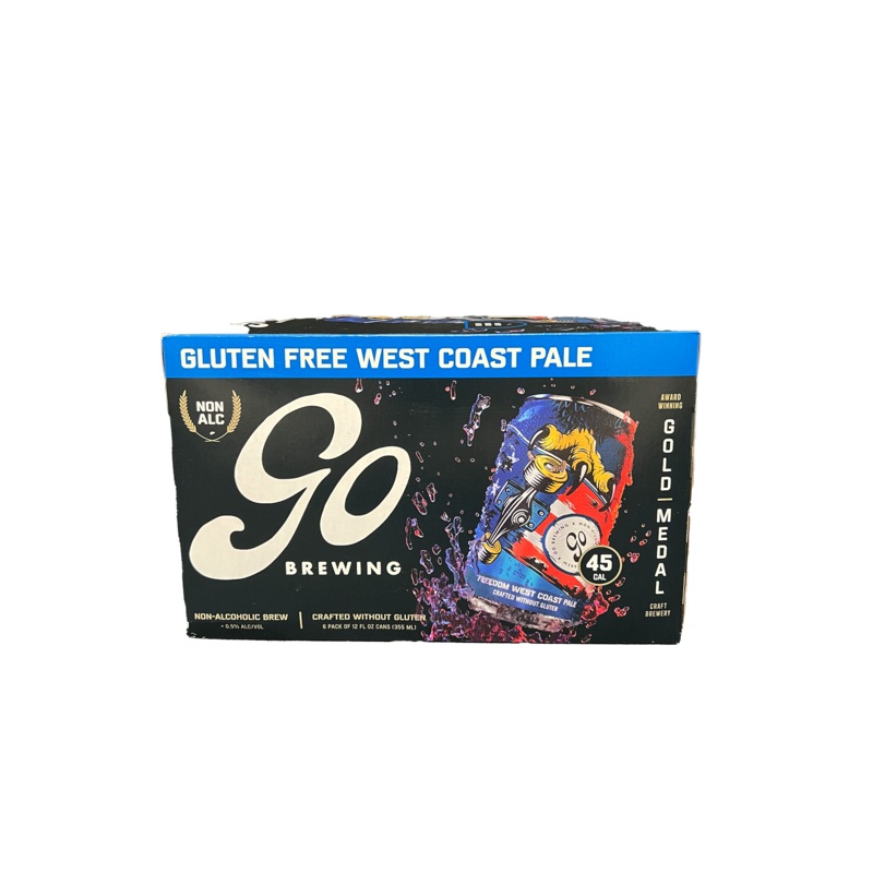 Go Brewing Non-Alcoholic Gluten Free Pale 6 Pack