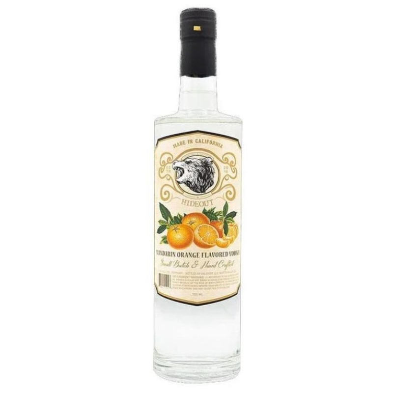 Hideout Mandarin Flavored Vodka – 750ml