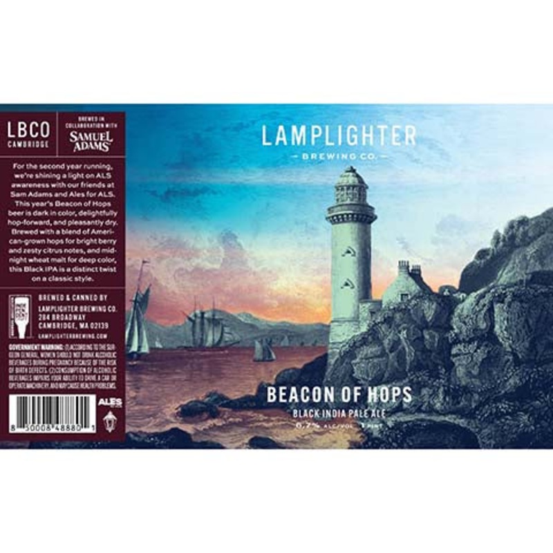 Lamplighter Beacon Of Hops Black IPA 16OZ SINGLE CAN