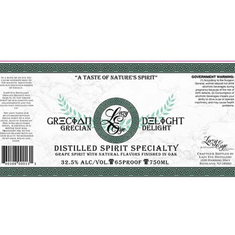 Lazy Eye Grecian Delight 750ML BTL