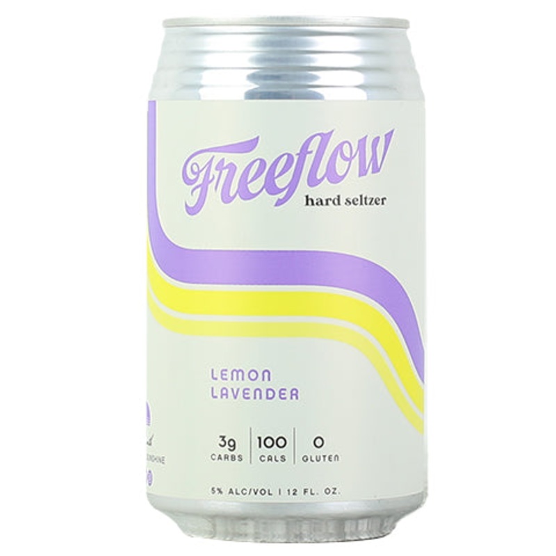 Mike Hess Free Flow – Lemon Lavender Hard Seltzer 12OZ SINGLE CAN
