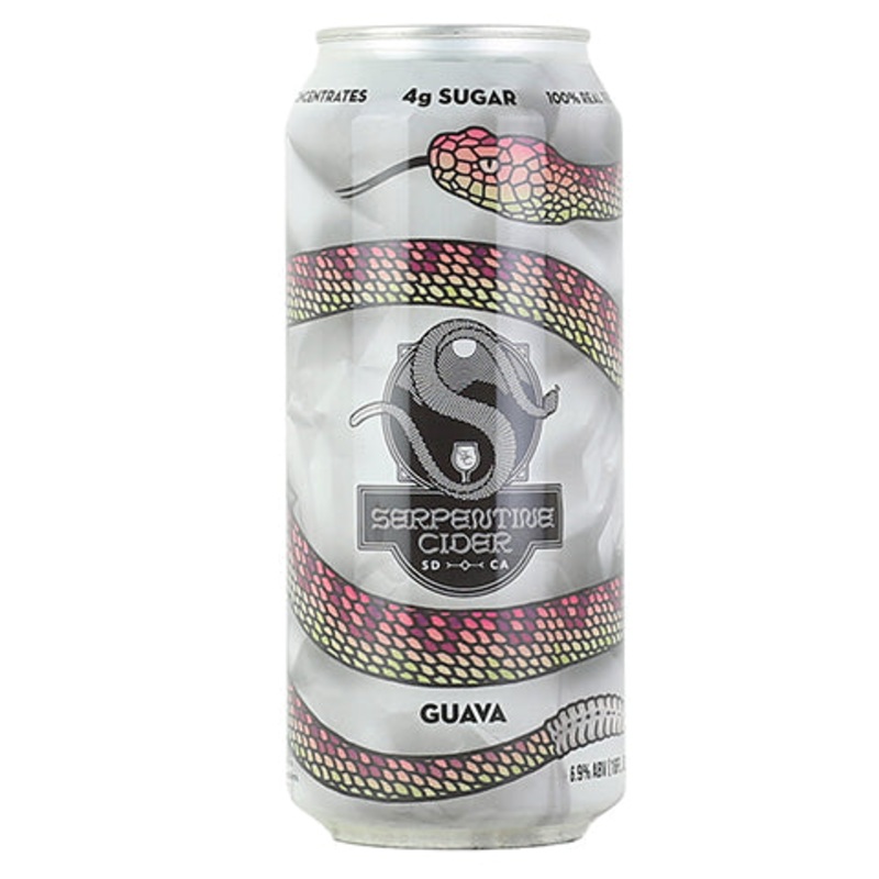 Serpentine Guava Cider 16OZ SINGLE CAN