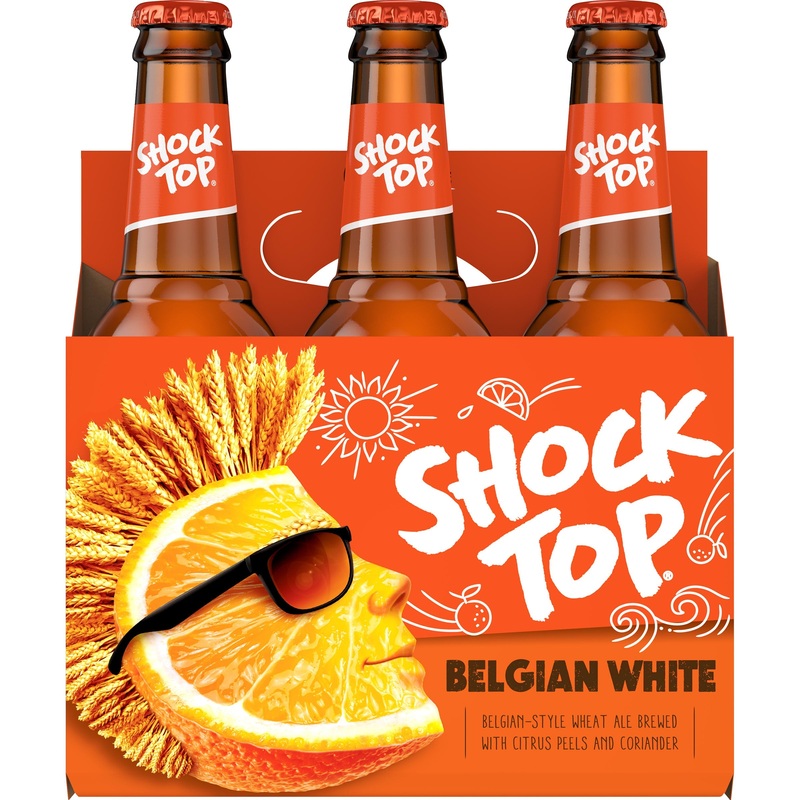 Shock Top Belgian White 4x 6 Pack (12 oz Bottles) (24 Pack)