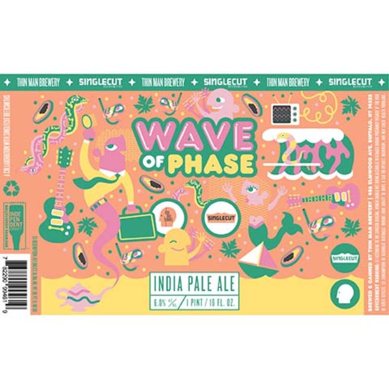 Thin Man Wave Of Phase IPA 16OZ SINGLE CAN