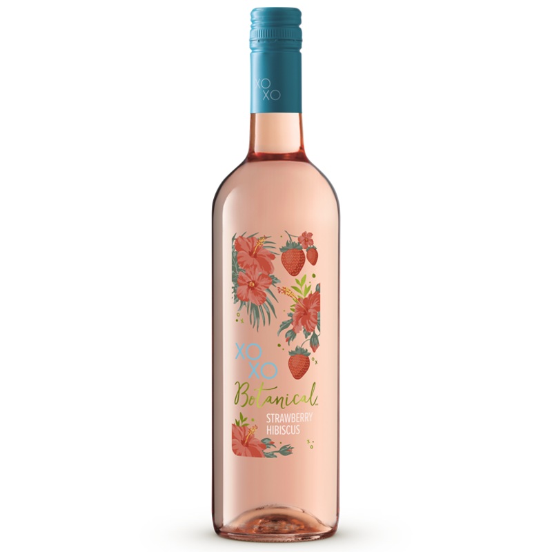 XOXO BOTANICALS STRAWBERRY HIBISCUS 750 ML