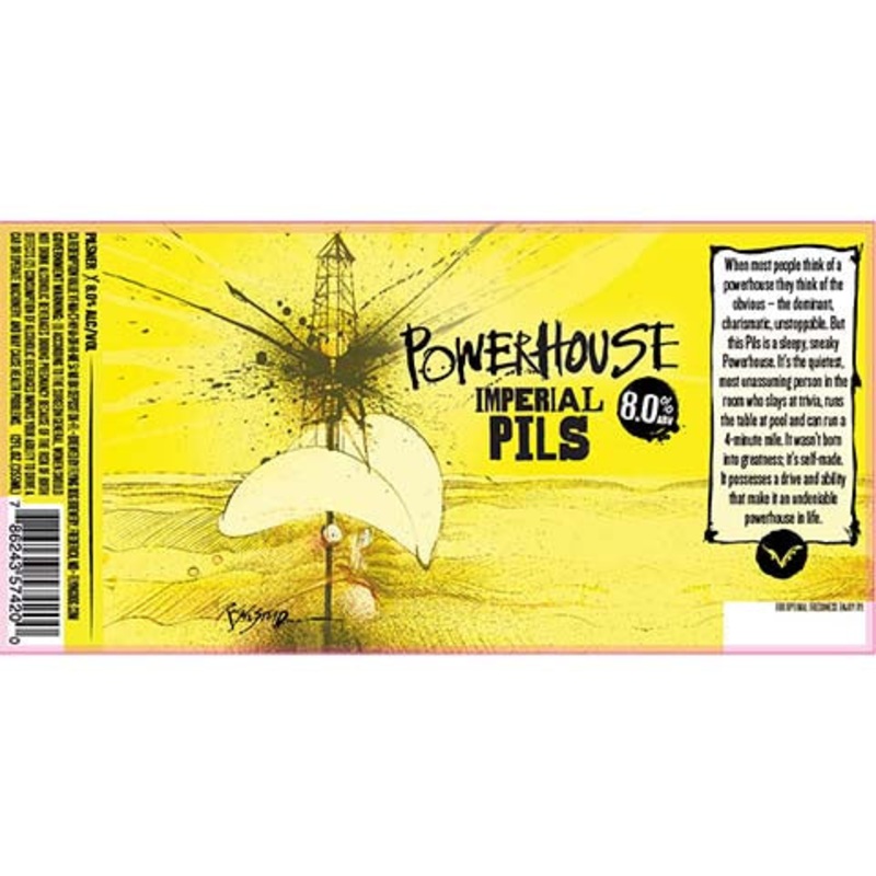 Flying Dog Powerhouse Imperial Pils 12OZ SINGLE BTL