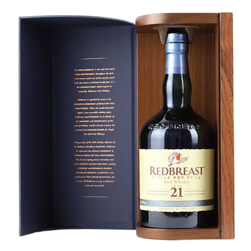 Redbreast 21 Year Old Single Pot Still Irish Whiskey 750ML BTL
