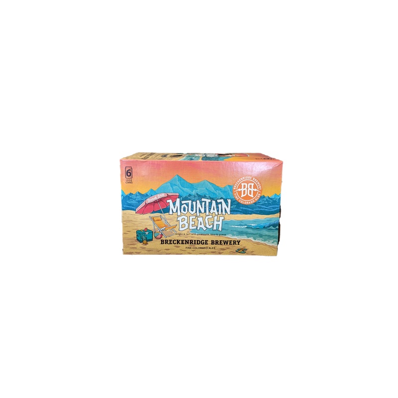 Breckenridge Mountain Beach 6 Pack Cans