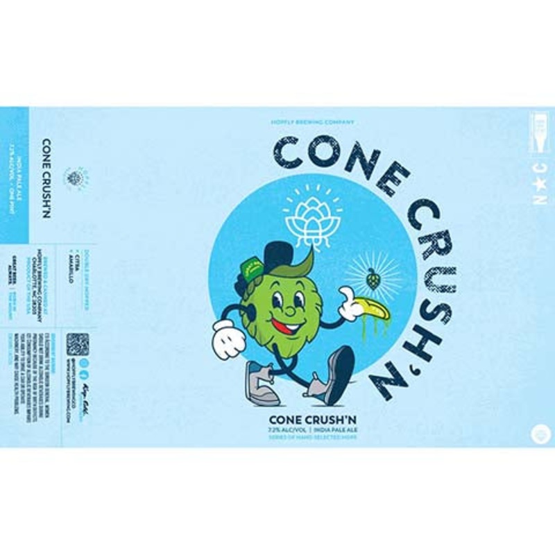 Hopfly Cone Crush’n IPA 16OZ SINGLE CAN