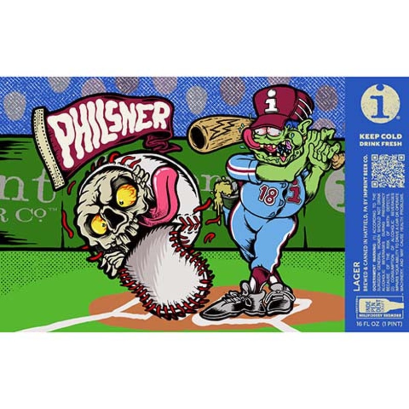 Imprint Beer Philsner Lager 16OZ SINGLE CAN