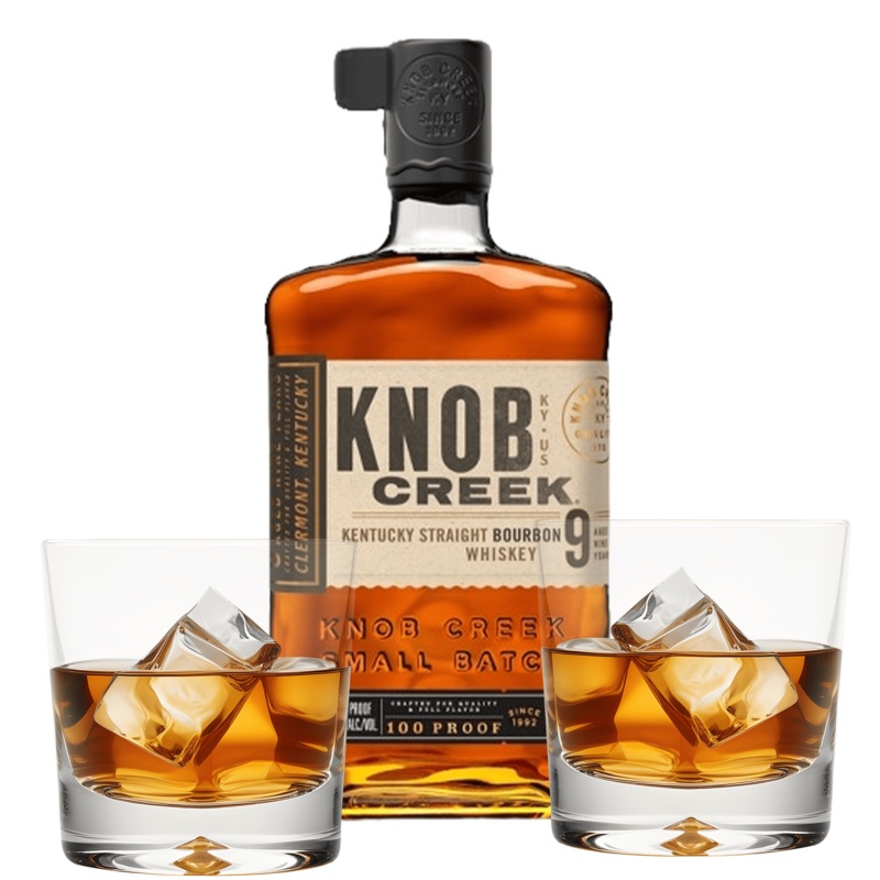Knob Creek Bourbon Gift Set Cheers to You