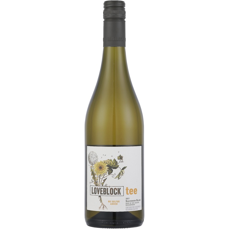 Loveblock Sauvignon Blanc Tee Marlborough 2021 750ML 750ML