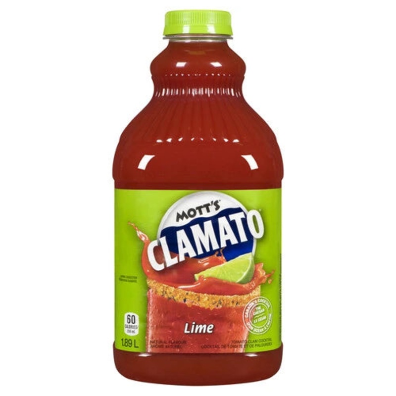 MOTTS CLAMATO JUICE LIME 1.89L @ Sage Hill [1004076] 1890 ml