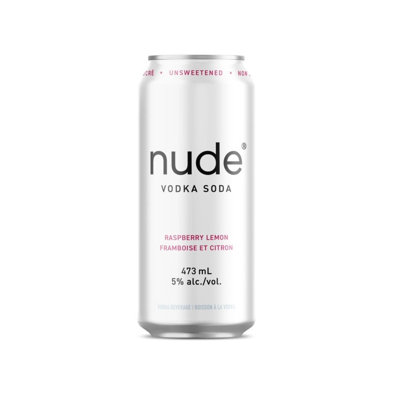 NUDE VODKA SODA RASPBERRY LEMON 473ML CAN @ Signal Hill [1056373] 473 ml