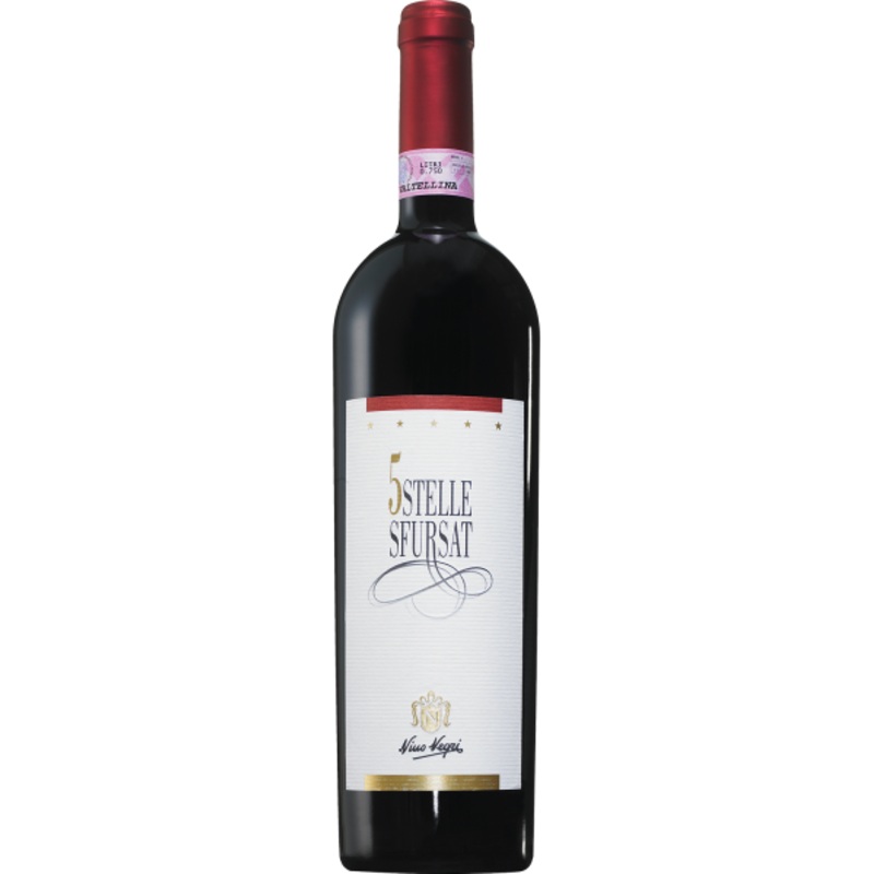 Red Wine Nino Negri 5 Stelle Sfursat